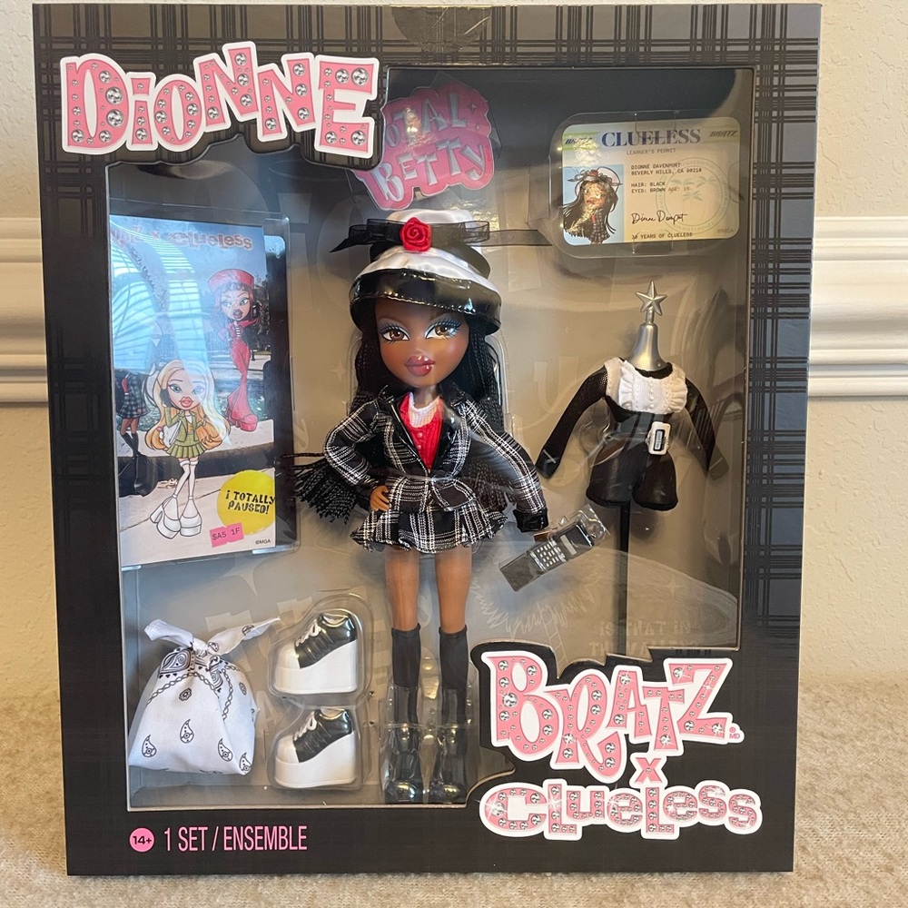 Bratz x Clueless Dionne Doll - Black and White